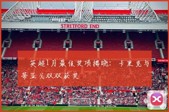 ​英超1月最佳奖项揭晓：卡里克与蒂亚戈双双获奖